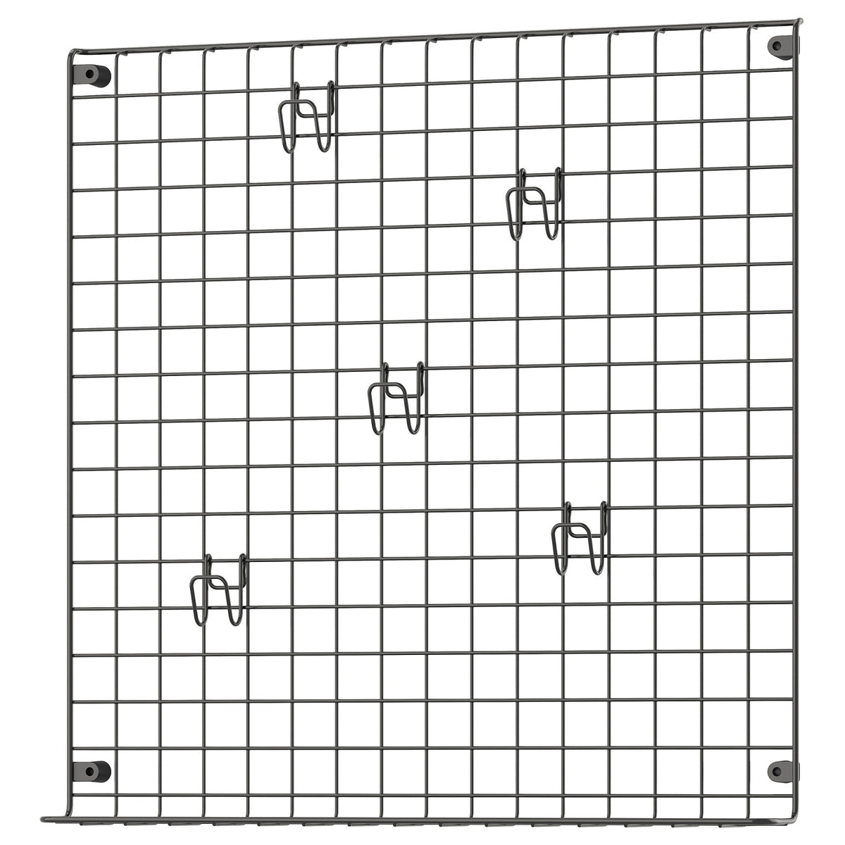 GREJIG wall grid with rail, 58x59 cm