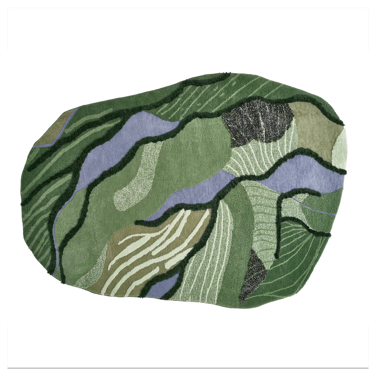 GREJSIMOJS rug, high pile, 153x215 cm