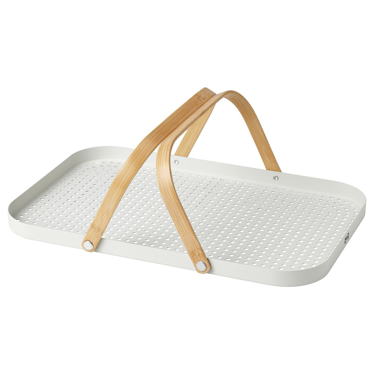 GRÖNFISK Tray with handle