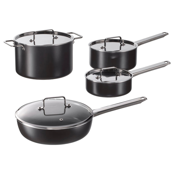 GULDÖRING 8-piece cookware set