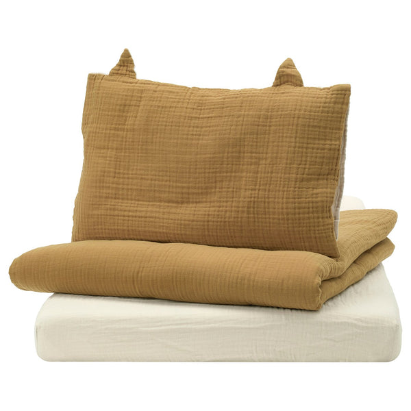 GULDVÄVARE 3-piece bedlinen set for cot