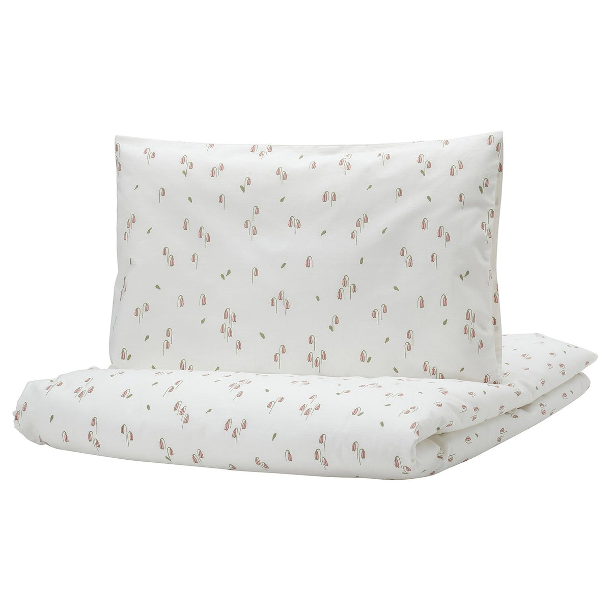 GULDVÄVARE duvet cover 1 pillowcase for cot