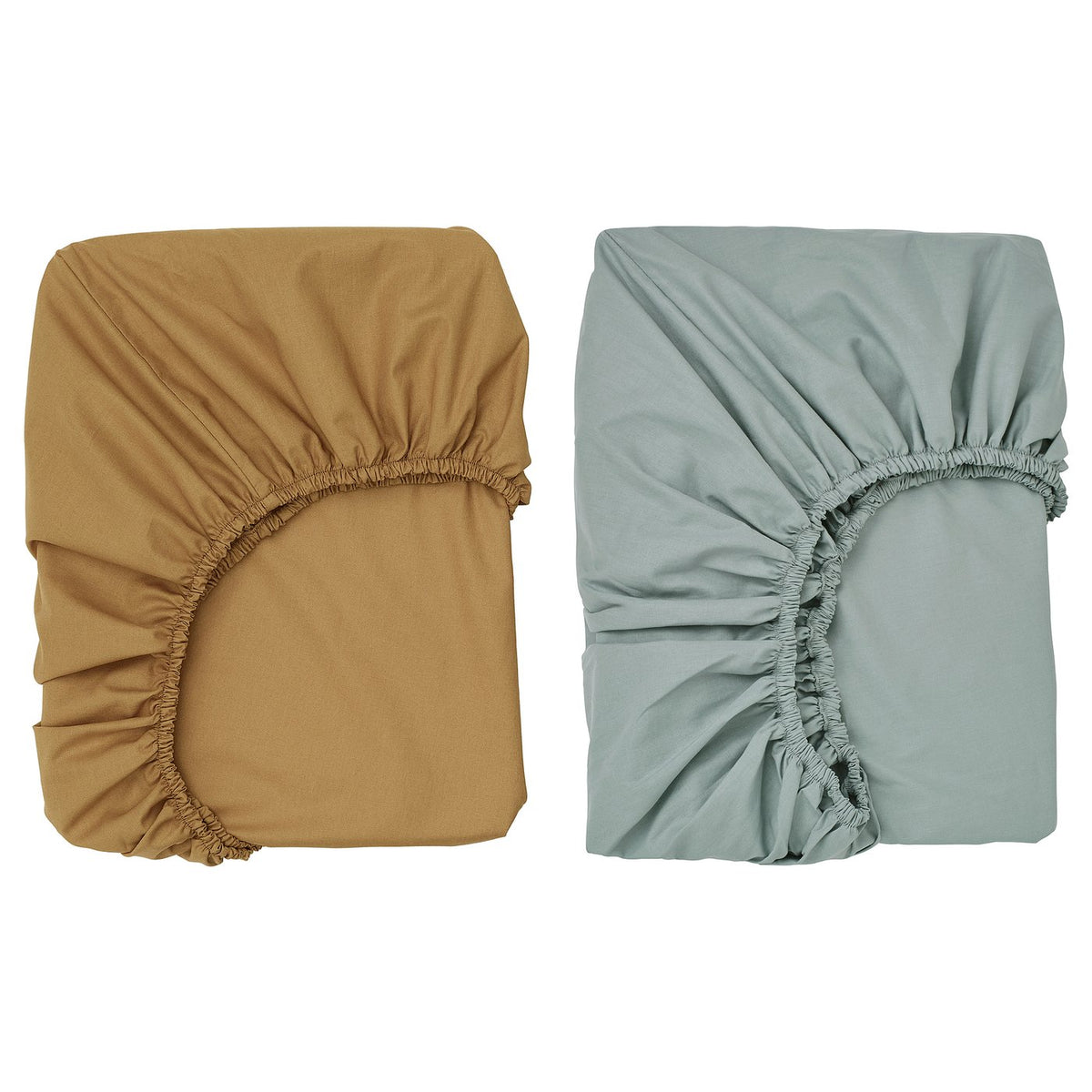 GULDVÄVARE fitted sheet for cot
