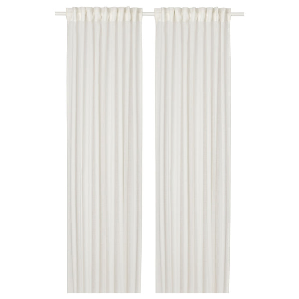 HÄLLEBRÄCKA sheer curtains, 1 pair