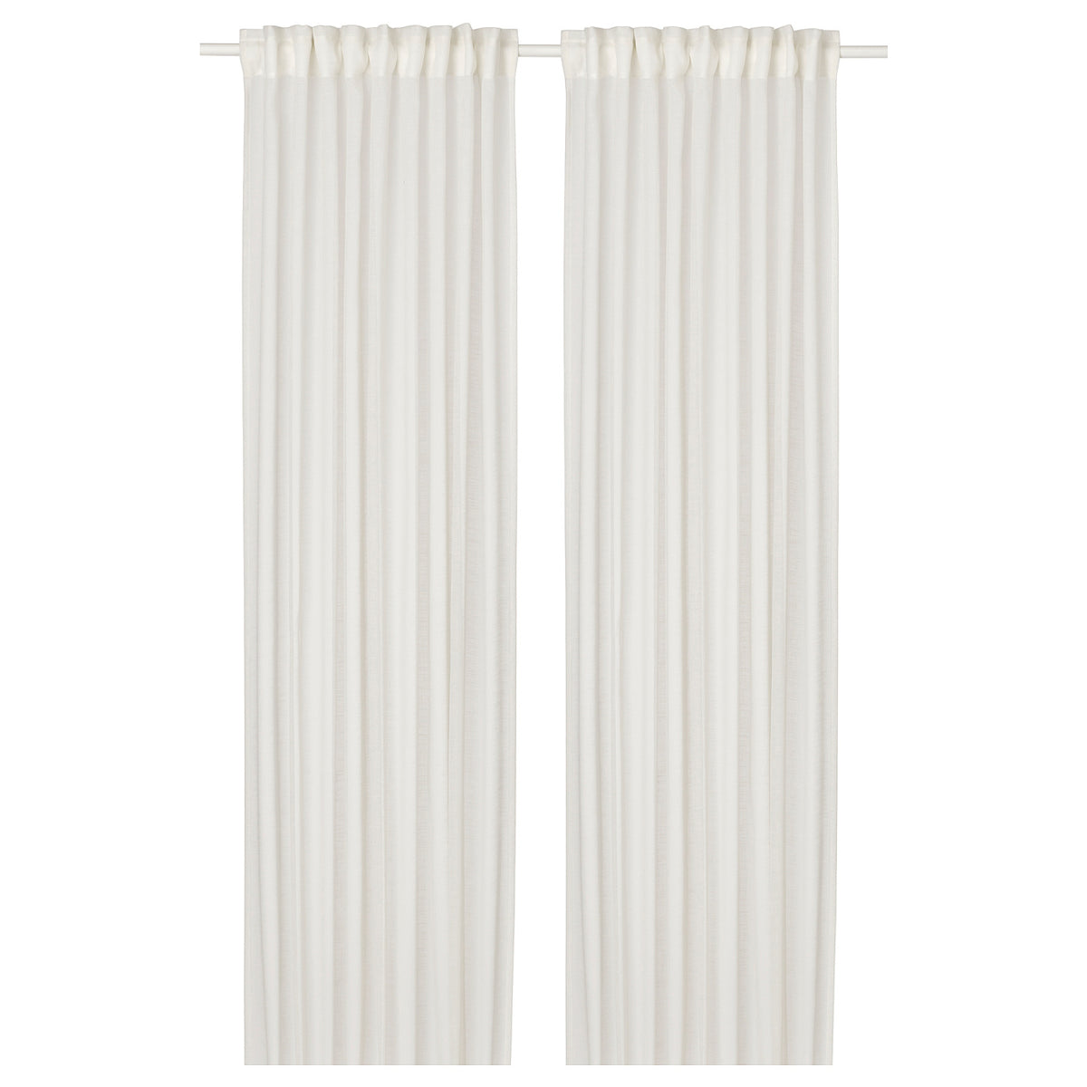 HÄLLEBRÄCKA sheer curtains, 1 pair