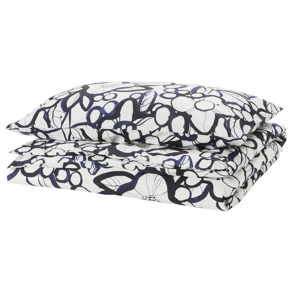 HÄRLIR duvet cover and pillowcase