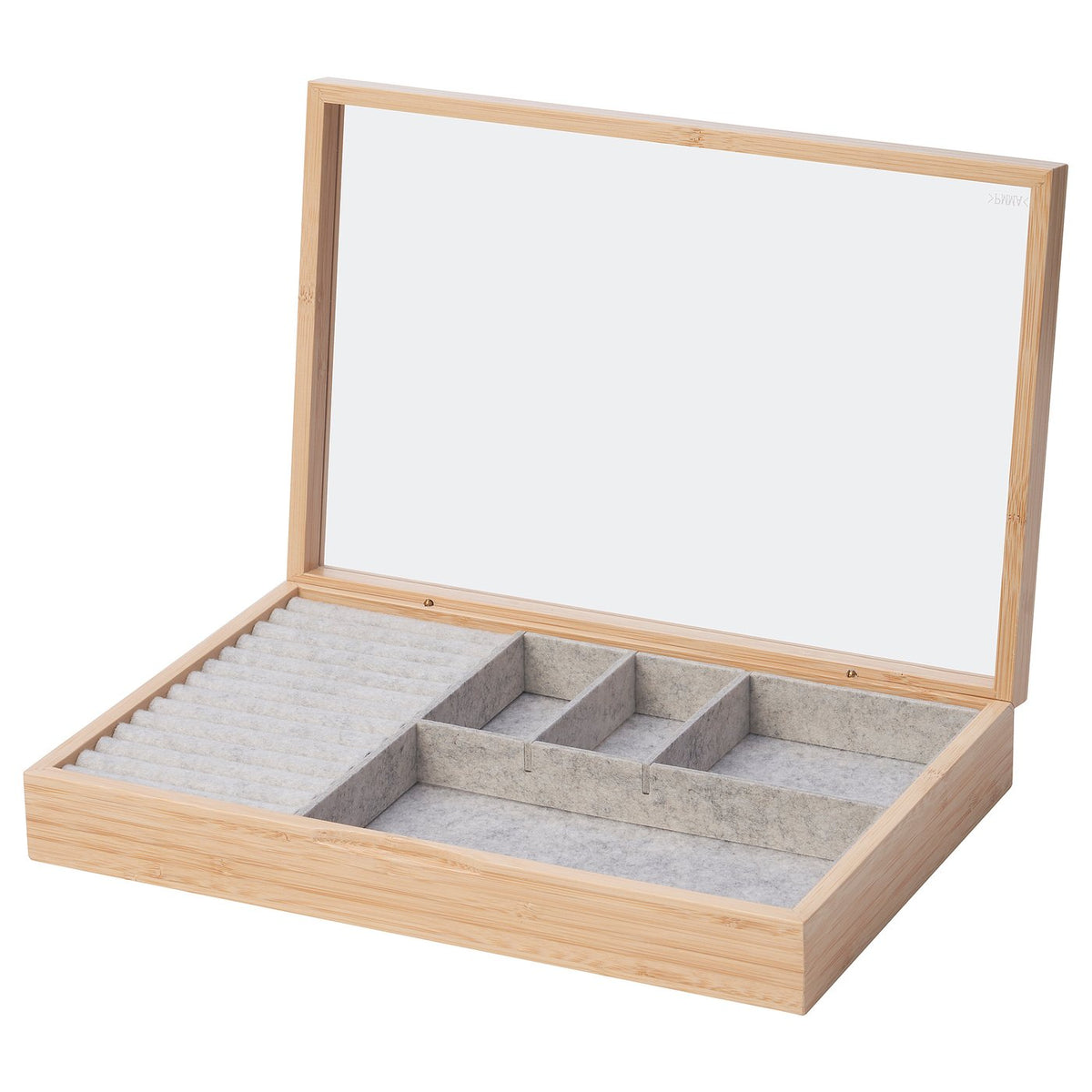HALSREM jewellery box with compartments