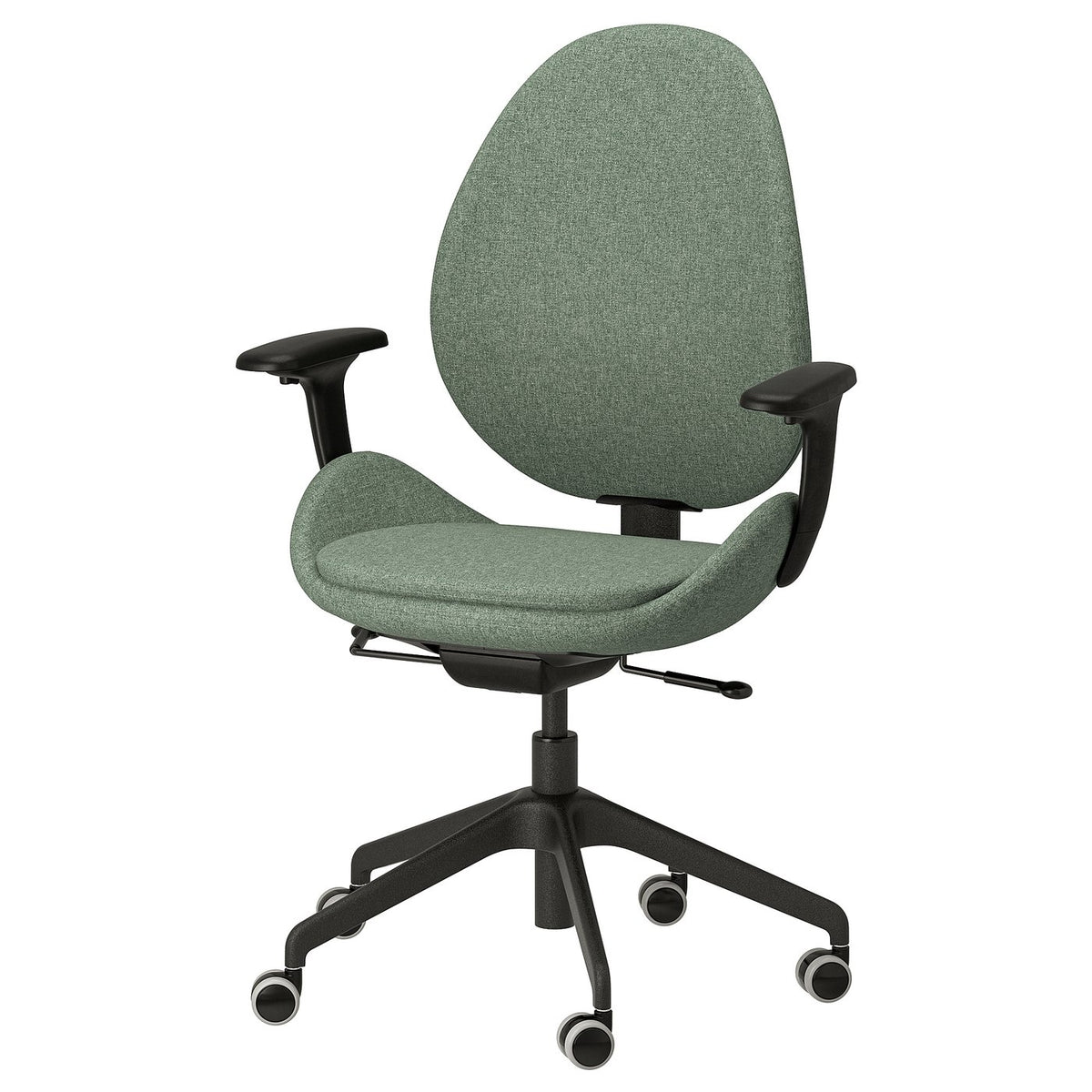 HATTEFJÄLL Office chair with armrests