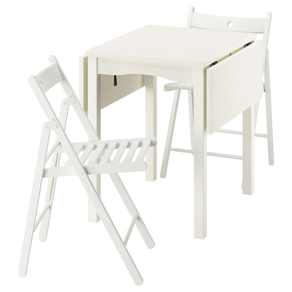 HAUGA / FRÖSVI table and 2 folding chairs