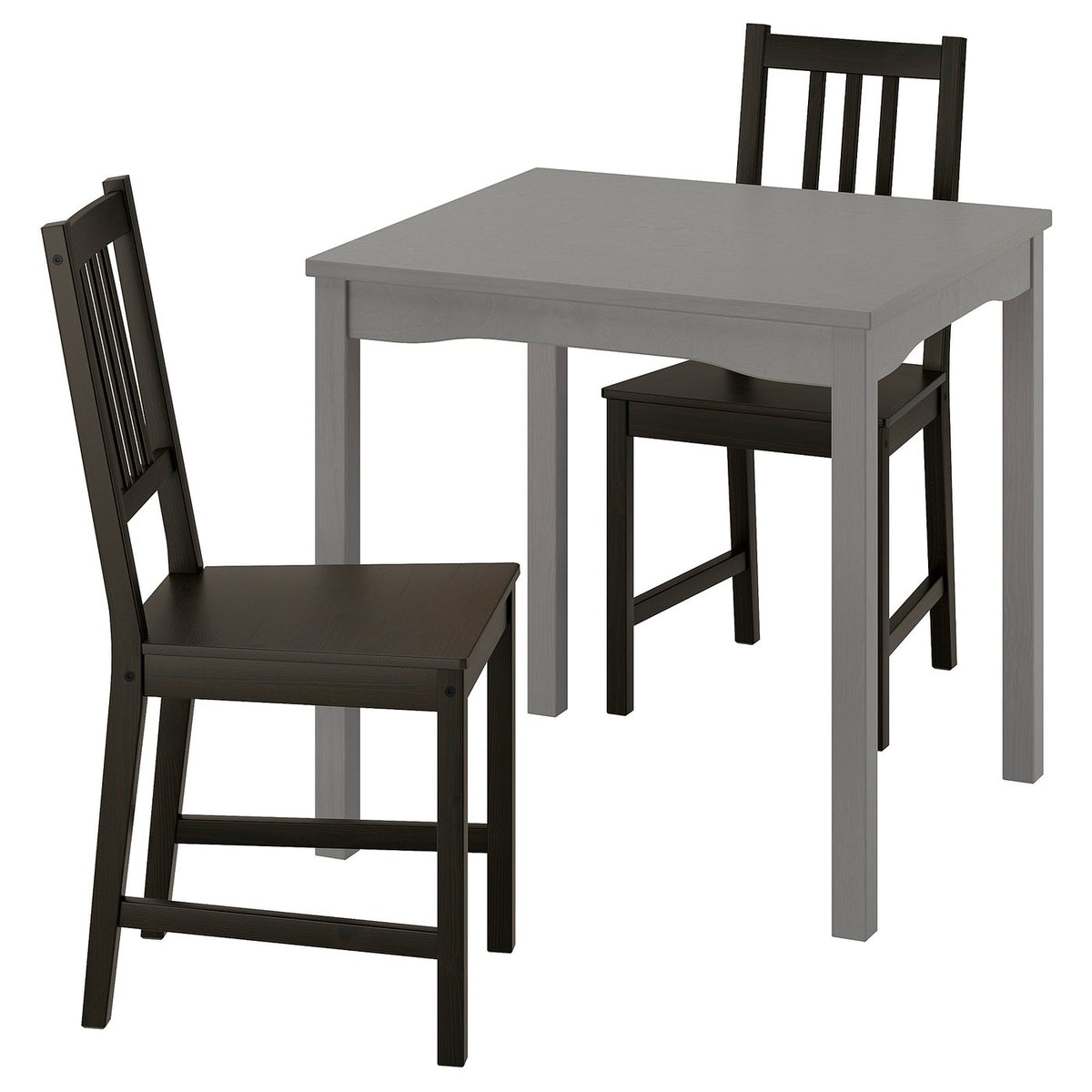 HAUGA / STEFAN Table and 2 chairs