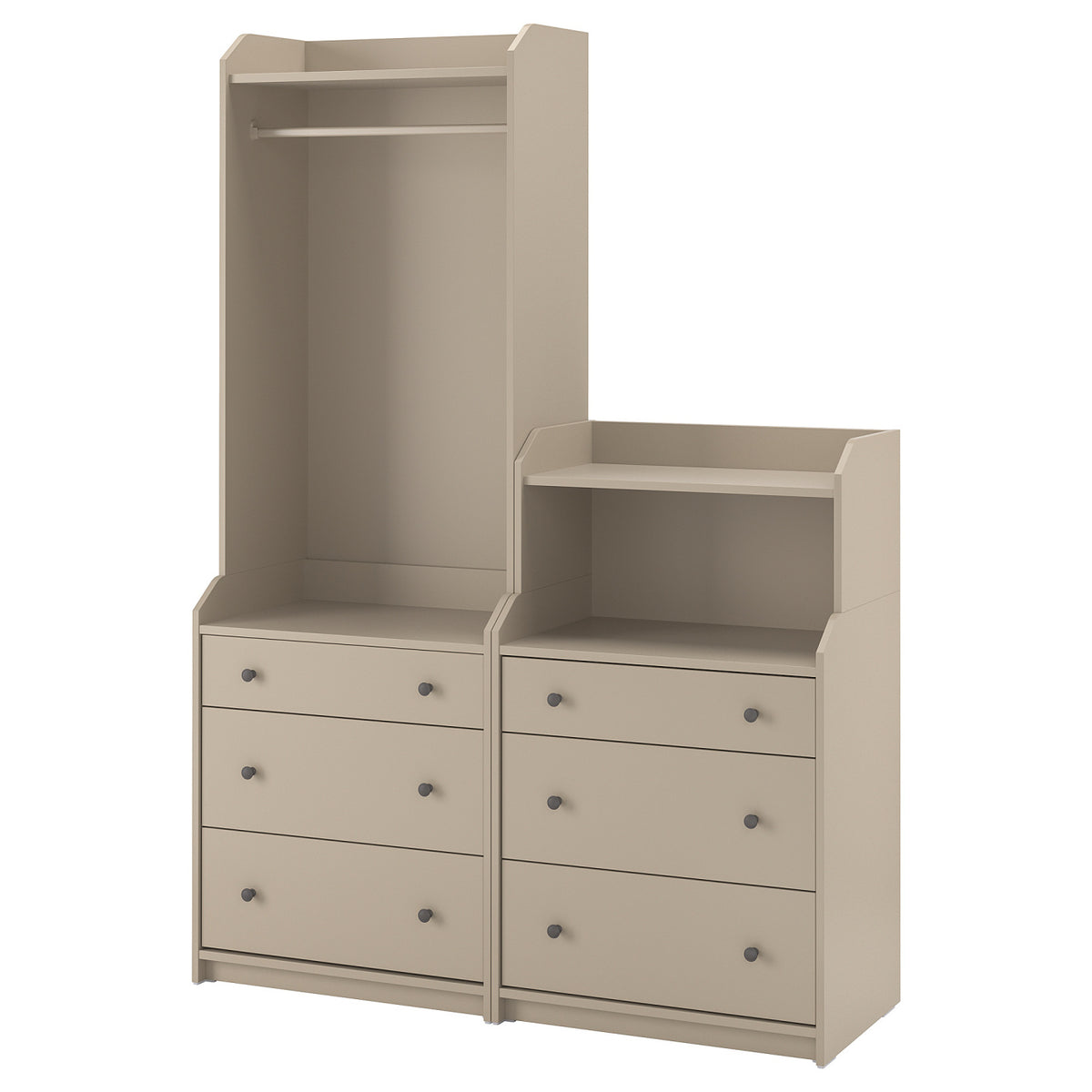 HAUGA storage combination, 140x199 cm