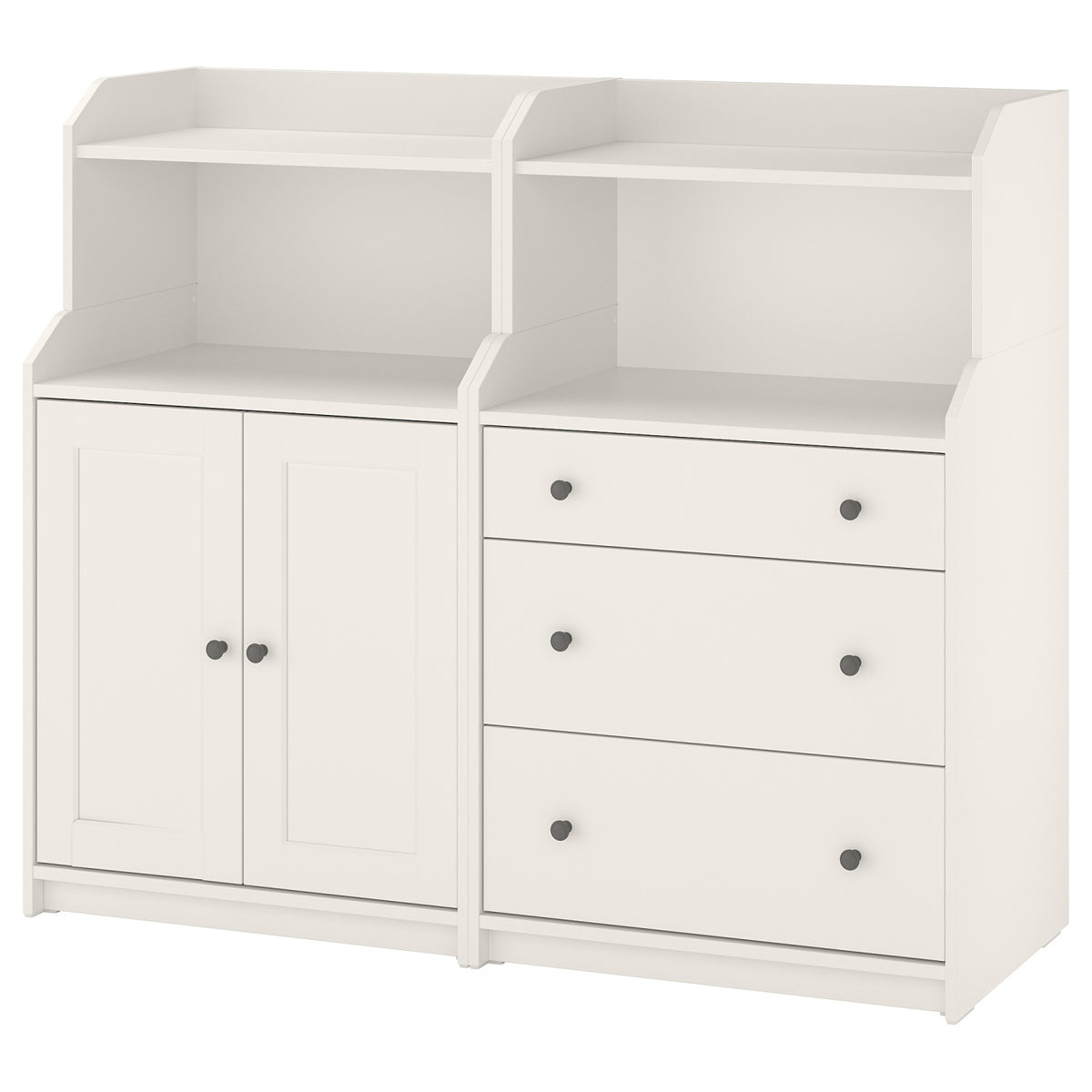 HAUGA storage combination, 139x46x116 cm