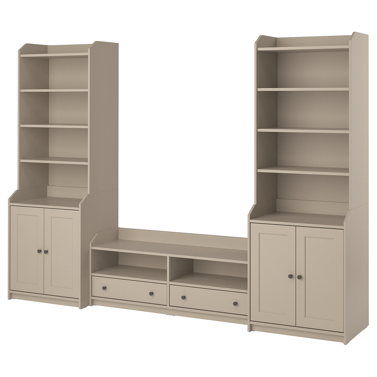 HAUGA tv/storage combination, 277x46x199 cm