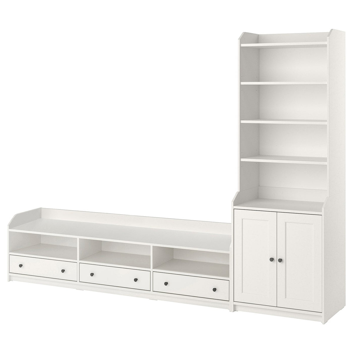 HAUGA TV/storage combination