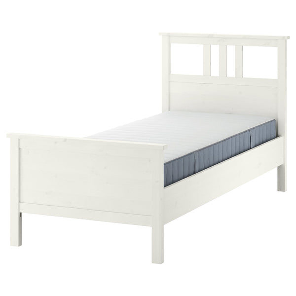 HEMNES bed frame with mattress