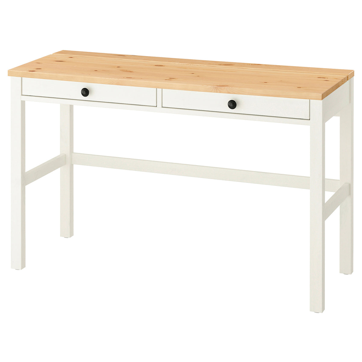 HEMNES Desk with 2 drawers