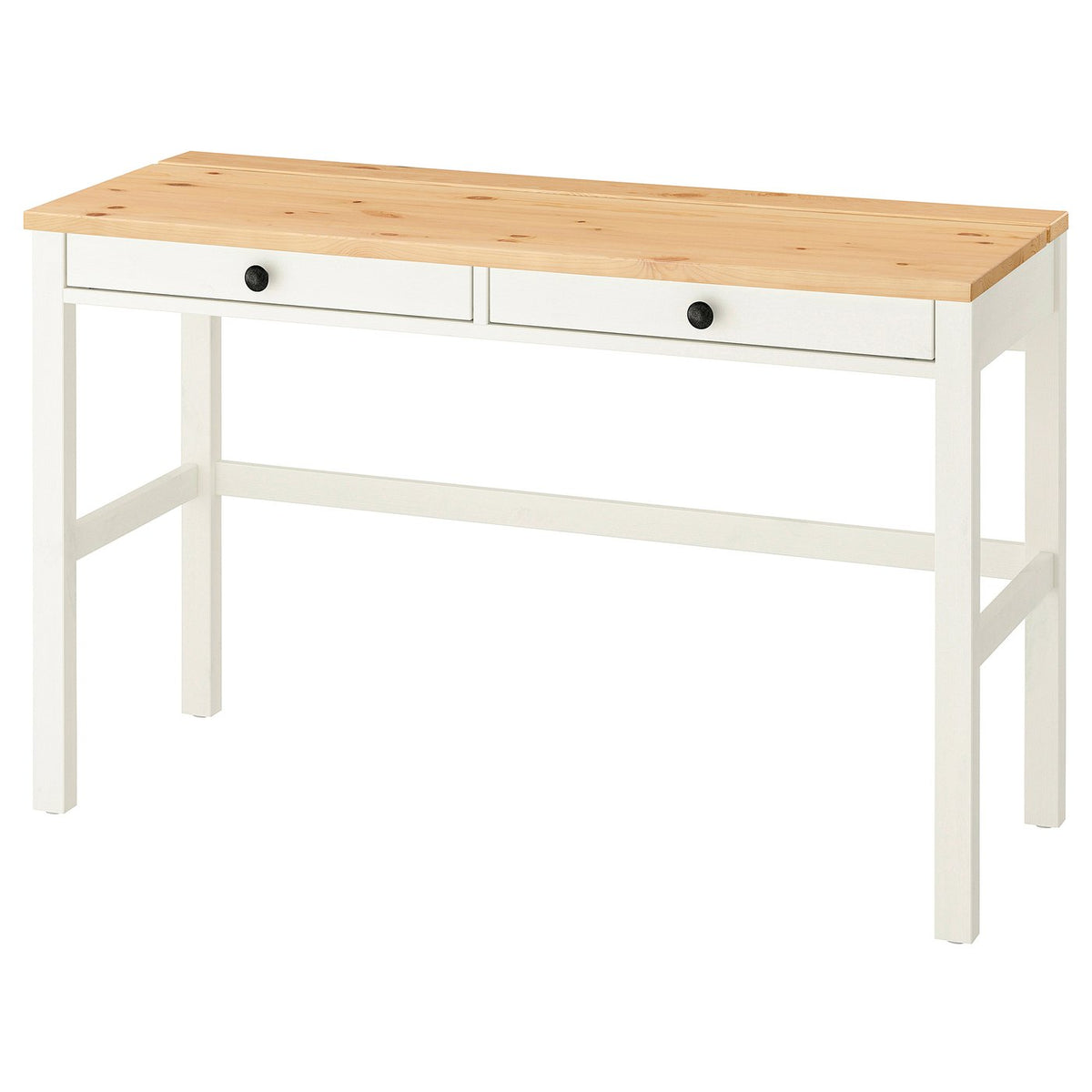 HEMNES Desk with 2 drawers