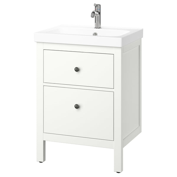 HEMNES / ORRSJÖN wash-stnd w drawers/wash-basin/tap
