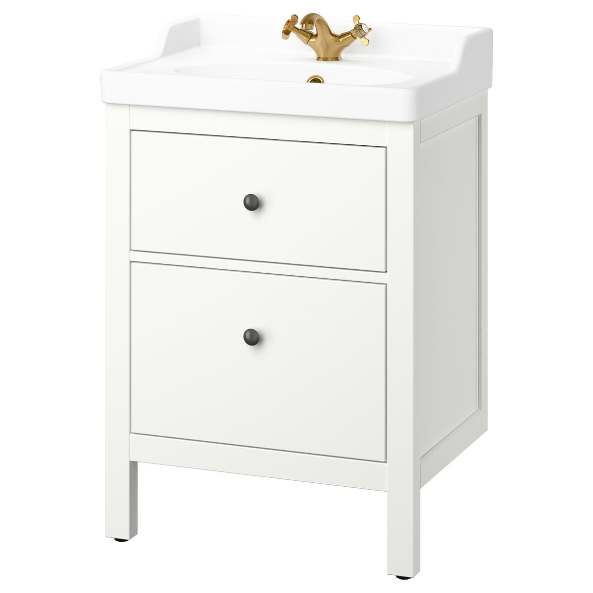HEMNES / RUTSJÖN wash-stnd w drawers/wash-basin/tap