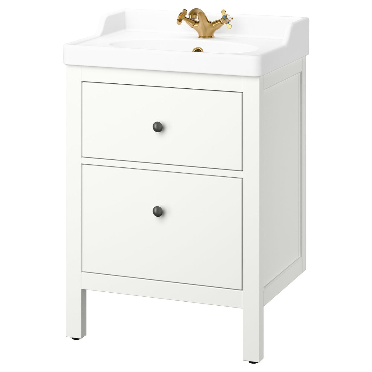 HEMNES / RUTSJÖN wash-stnd w drawers/wash-basin/tap