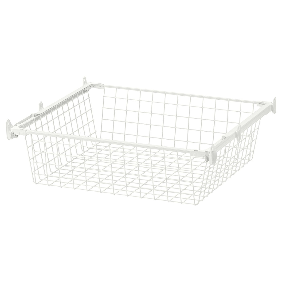 HJÄLPA wire basket with pull-out rail