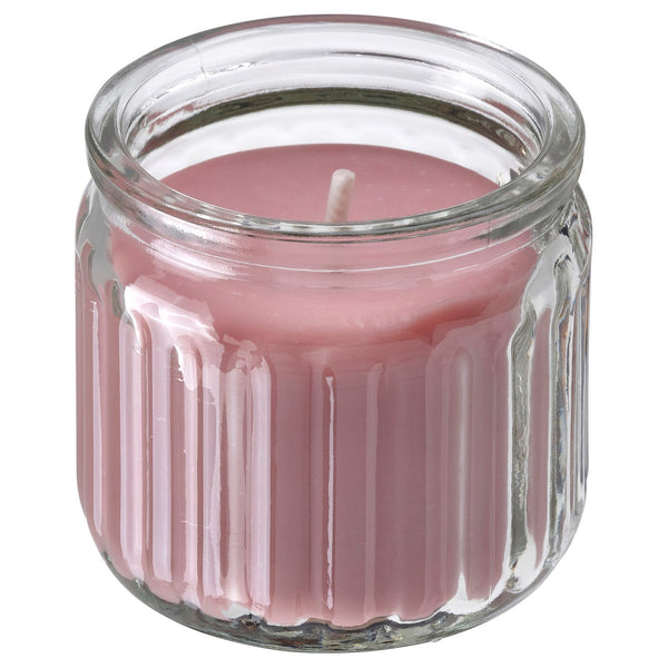 HÖKGÖK scented candle in glass