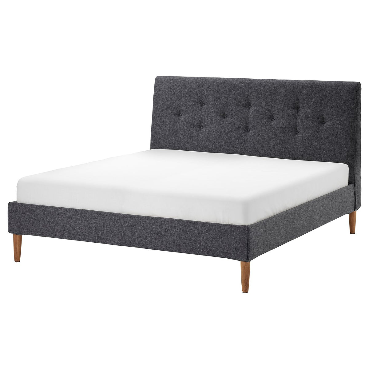 IDANÄS upholstered bed frame