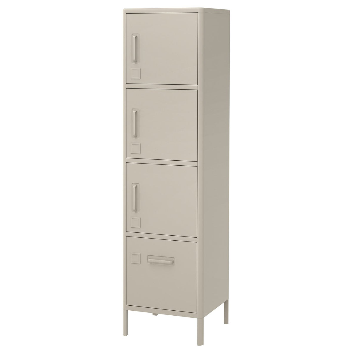 IDÅSEN high cabinet with drawer and doors