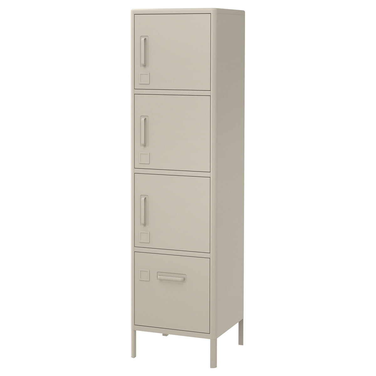 IDÅSEN high cabinet with drawer and doors