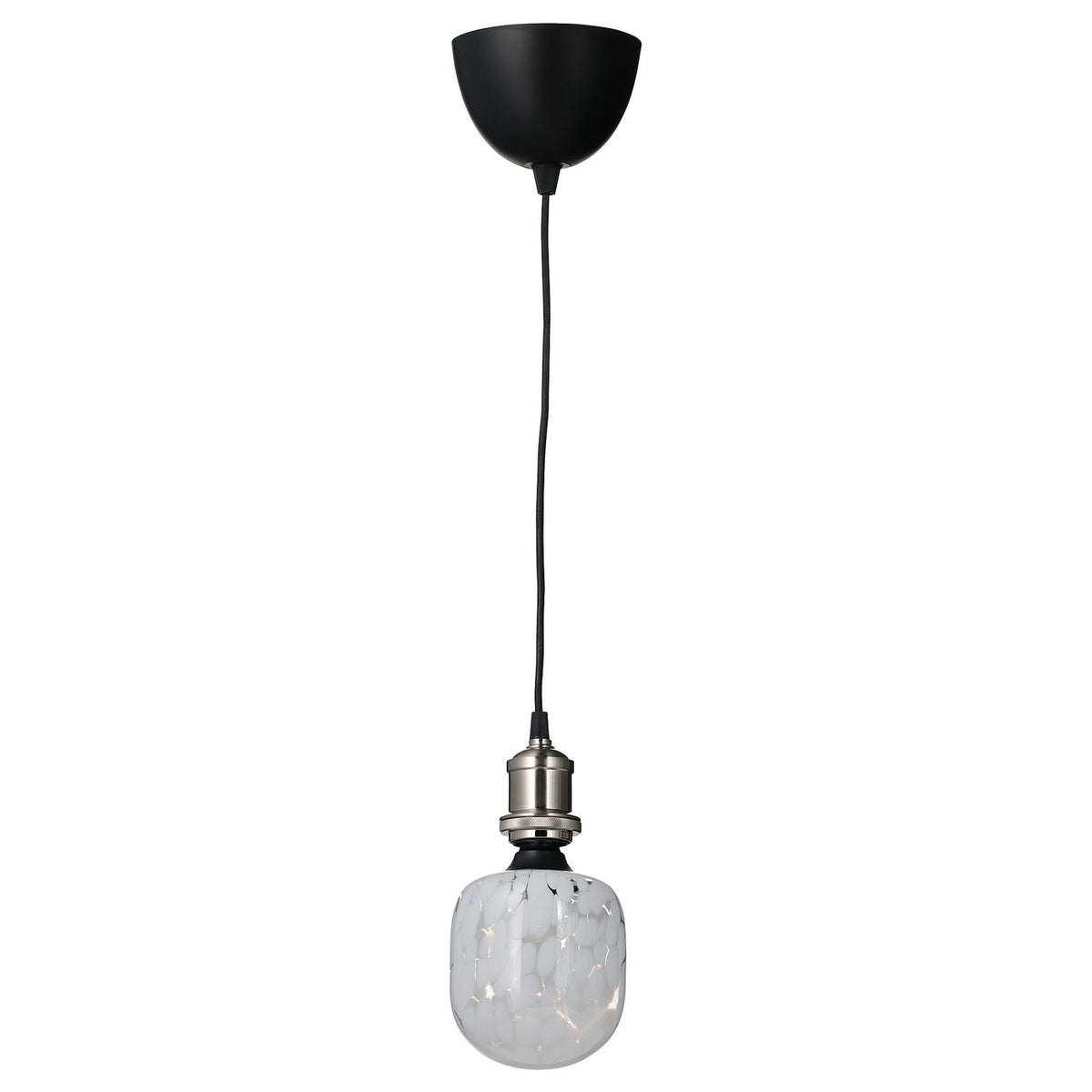 JÄLLBY / MOLNART pendant lamp with light bulb