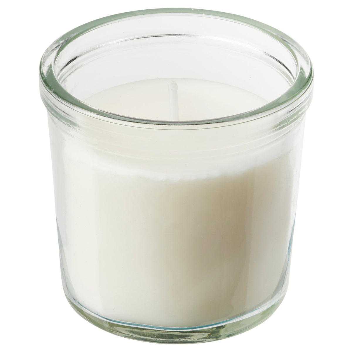 JÄMLIK scented candle in glass, 20 hr