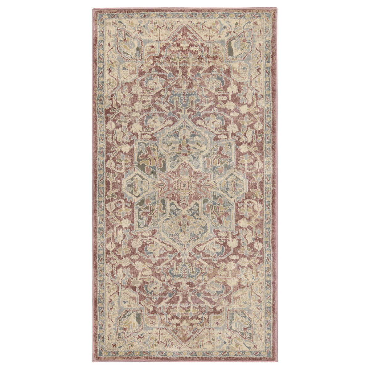 JÄRNVÄG rug, low pile, 80x150 cm