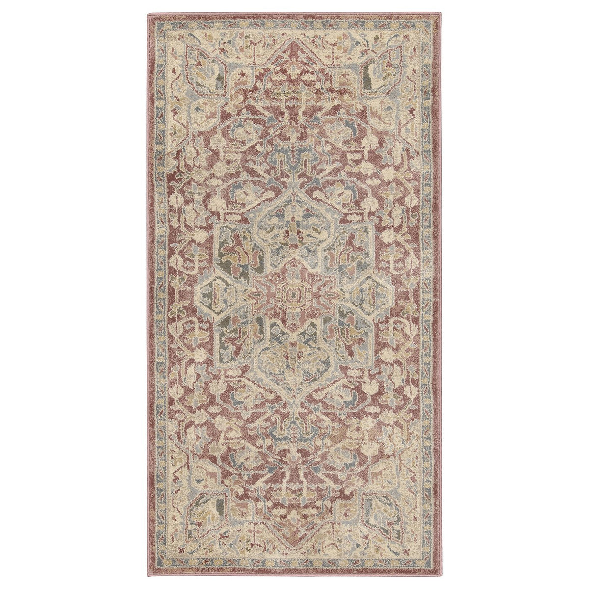 JÄRNVÄG rug, low pile, 150x80cm
