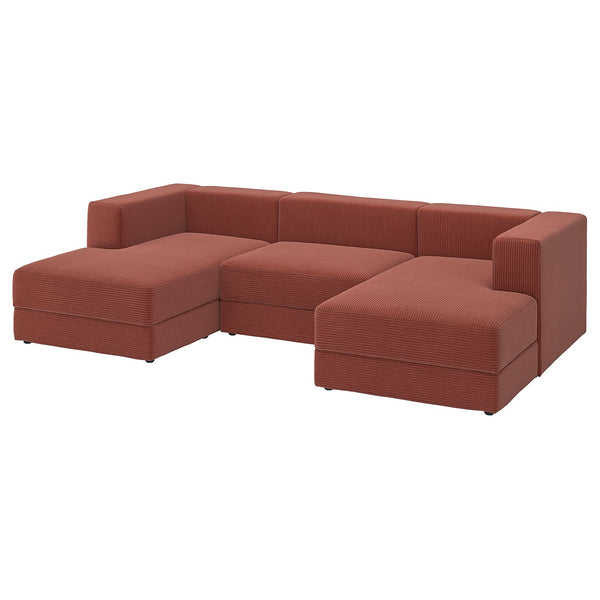 JÄTTEBO 3,5-seat mod sofa w chaise longues