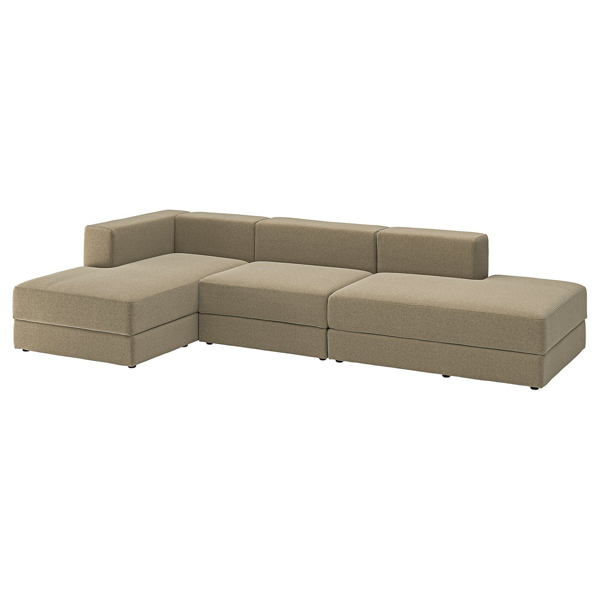 JÄTTEBO 3,5-seat mod sofa w chaise longues