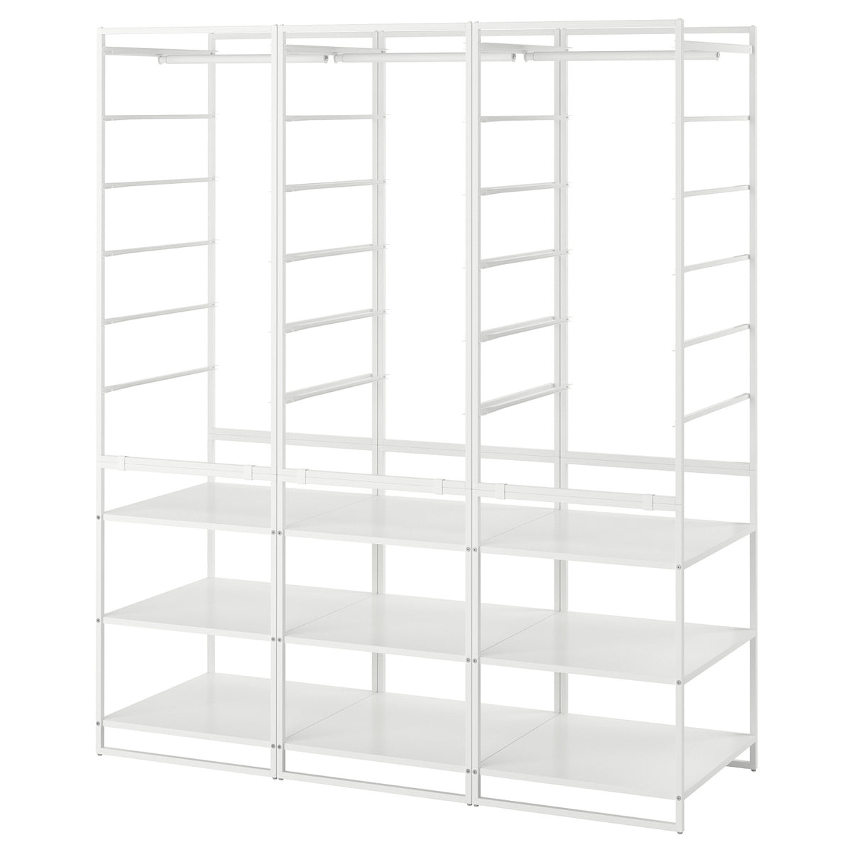 JONAXEL wardrobe combination, 148x51x173 cm