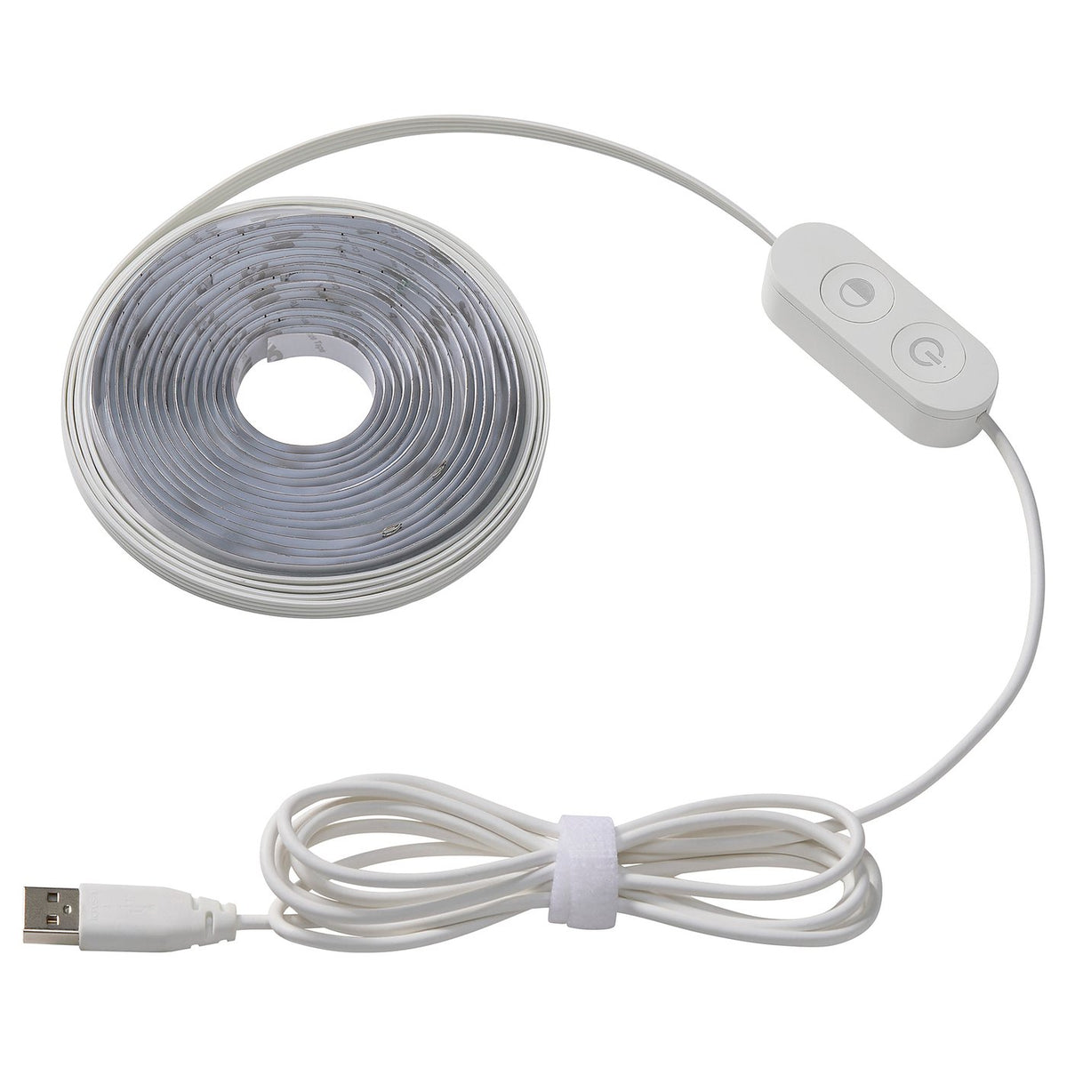 KABBLEKA LED lighting strip with USB