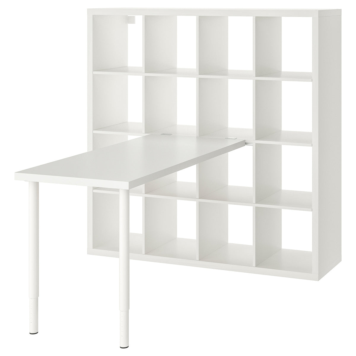 KALLAX / LAGKAPTEN desk combination, 147x159x147 cm
