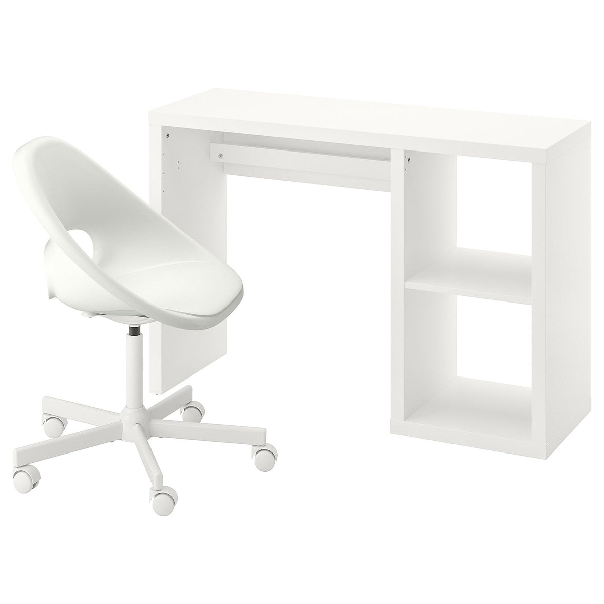 KALLAX / LOBERGET Desk and chair
