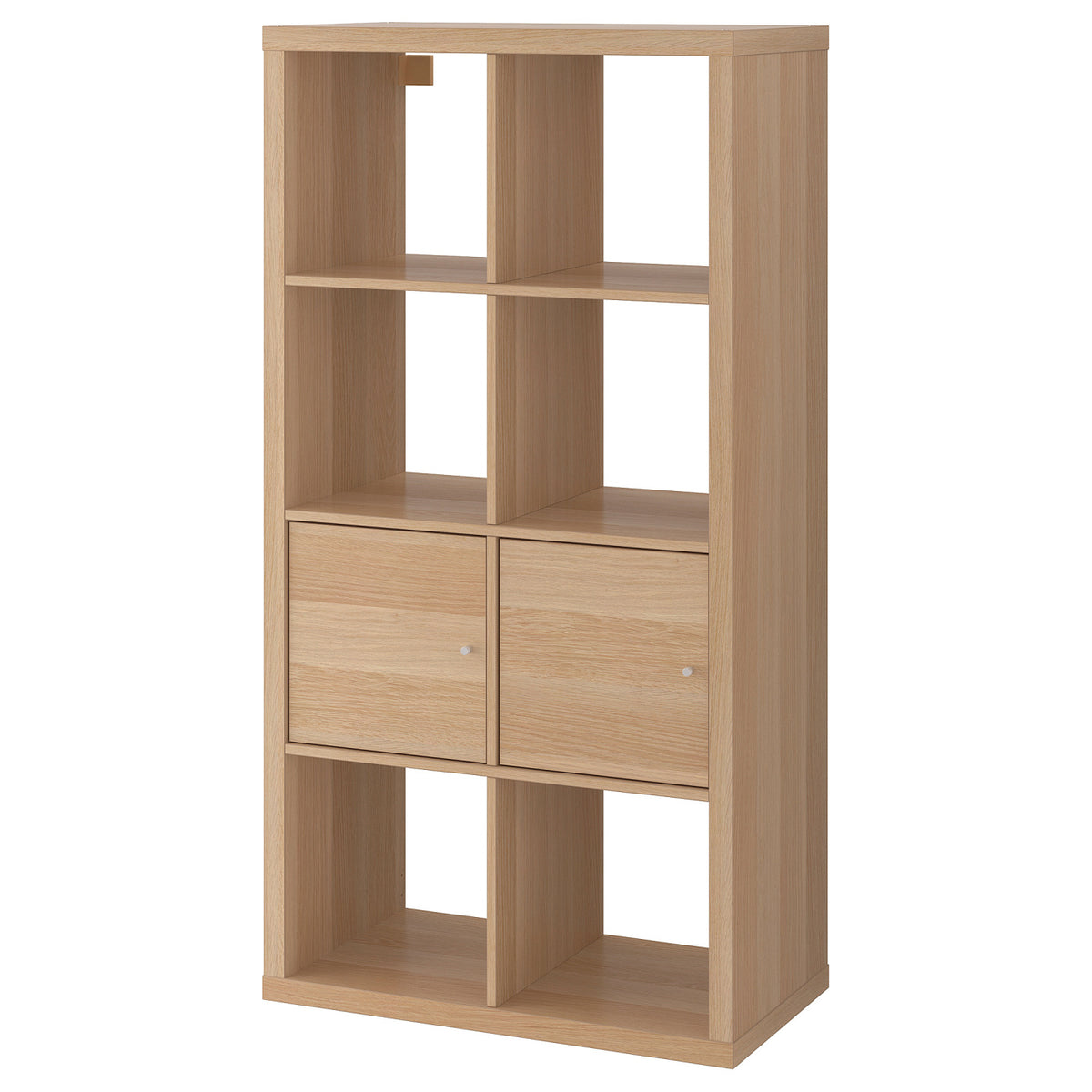 KALLAX shelving unit with doors