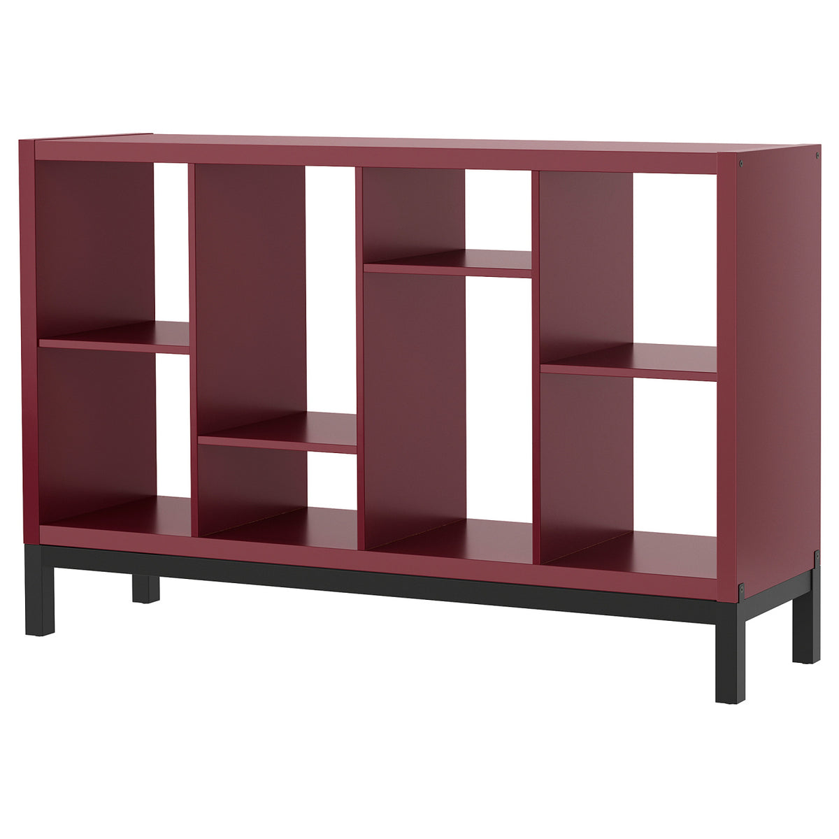 KALLAX shelving unit with underframe, 147x39x94 cm