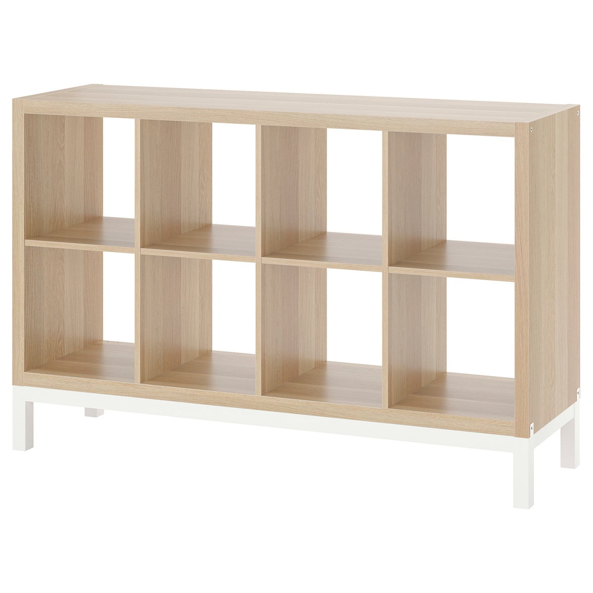 KALLAX shelving unit with underframe, 147x94 cm