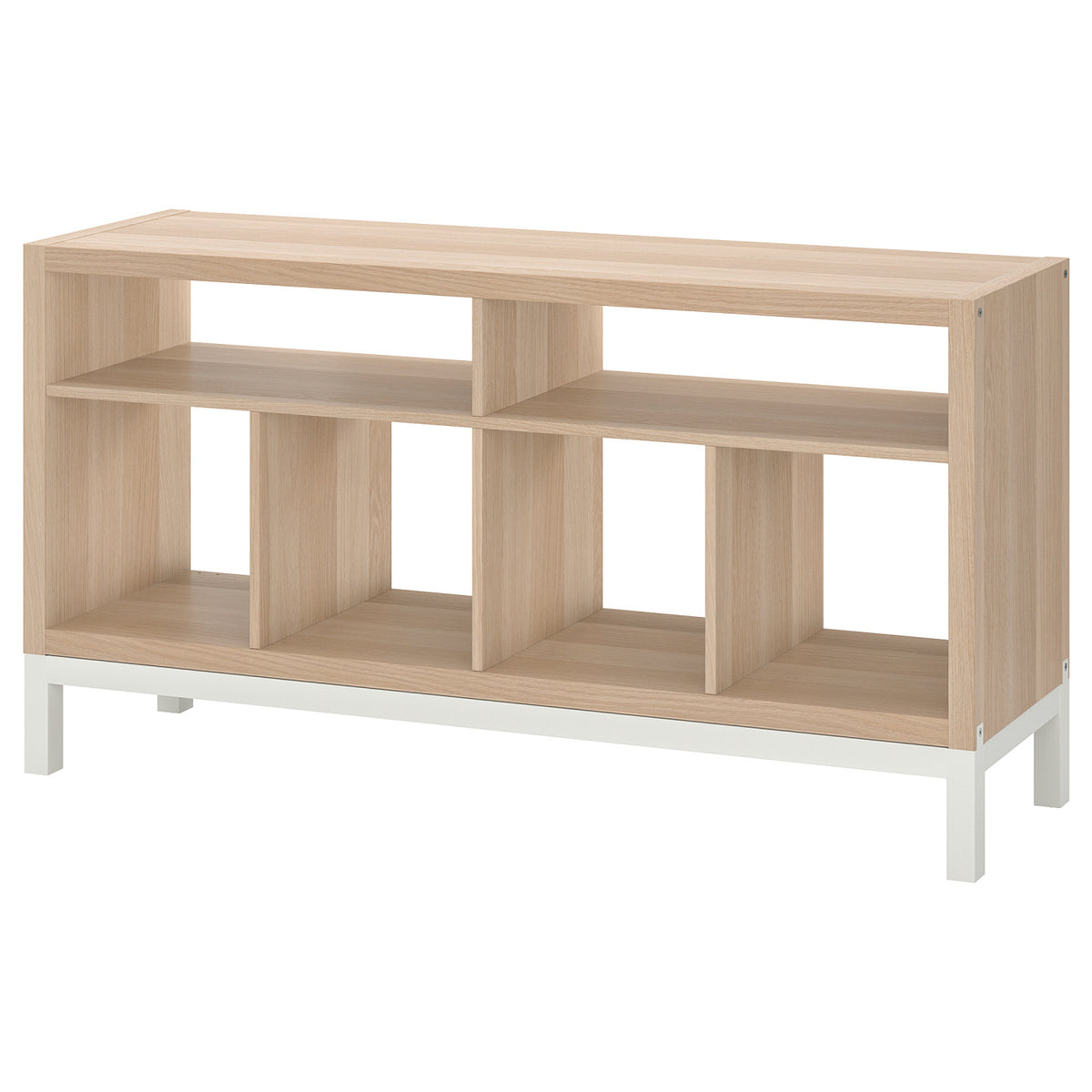 KALLAX tv bench with underframe, 147x39x78 cm
