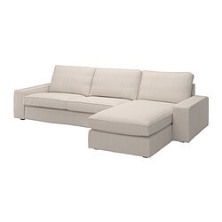 KIVIK 4-seat sofa with chaise longue