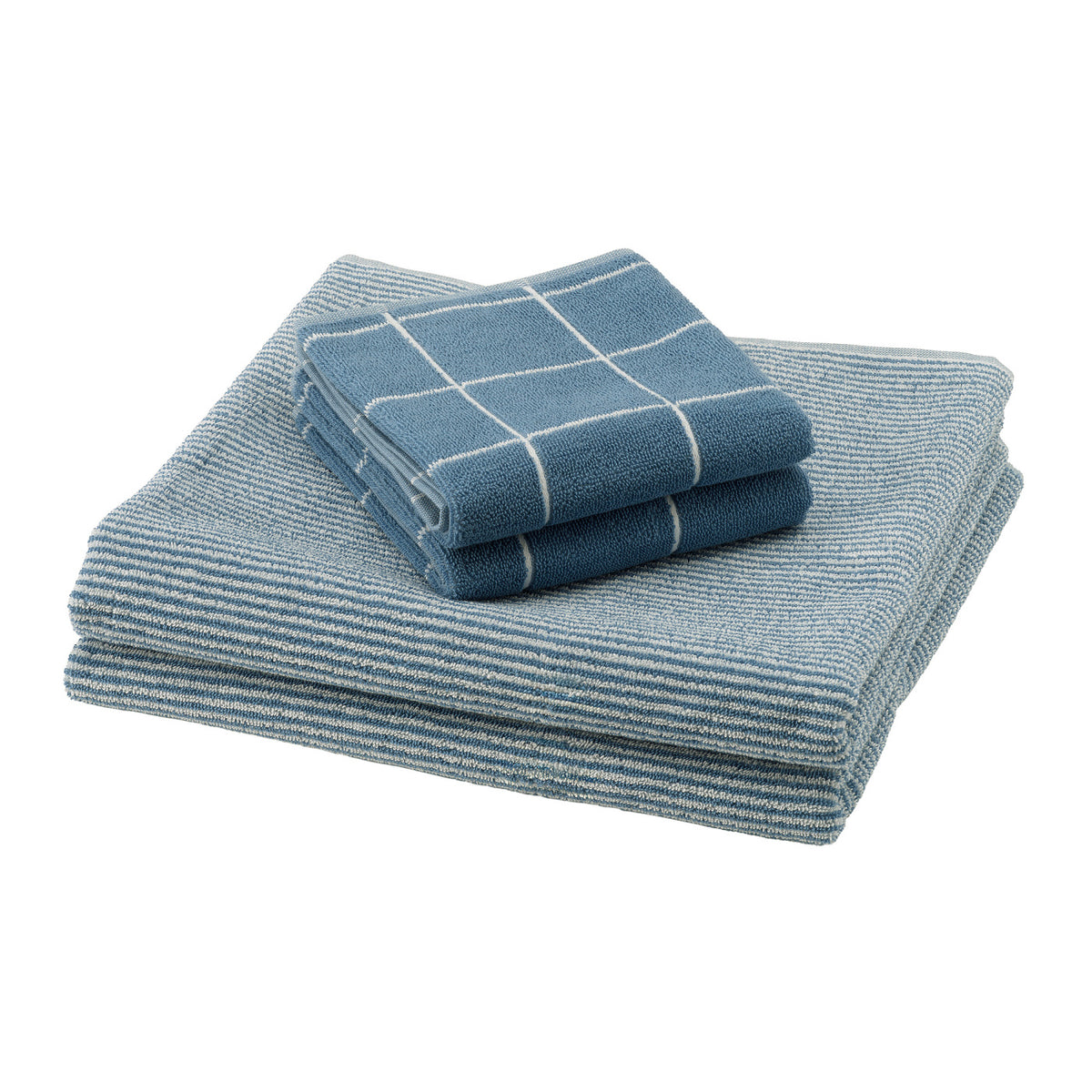 KLASESPIREA towel, set of 4, 40x70/70x140cm