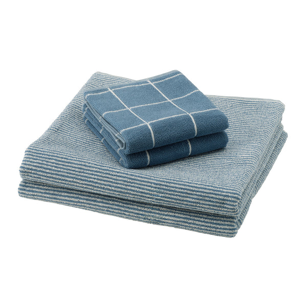 KLASESPIREA towel, set of 4, 40x70/70x140cm