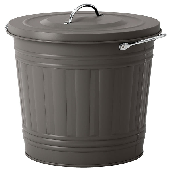 KNODD bin with lid