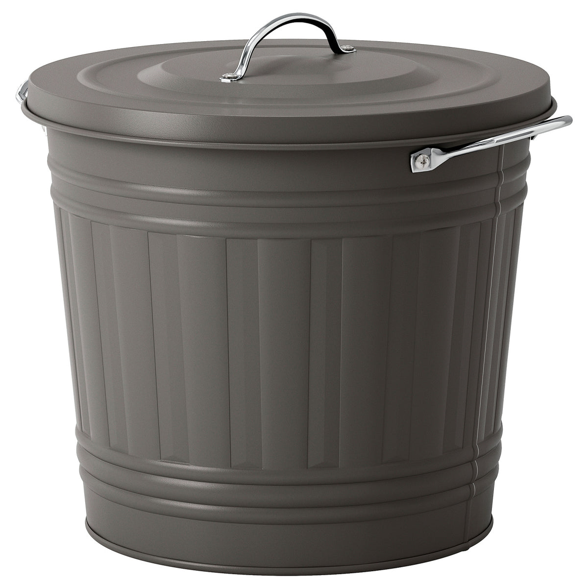 KNODD bin with lid, 16 l