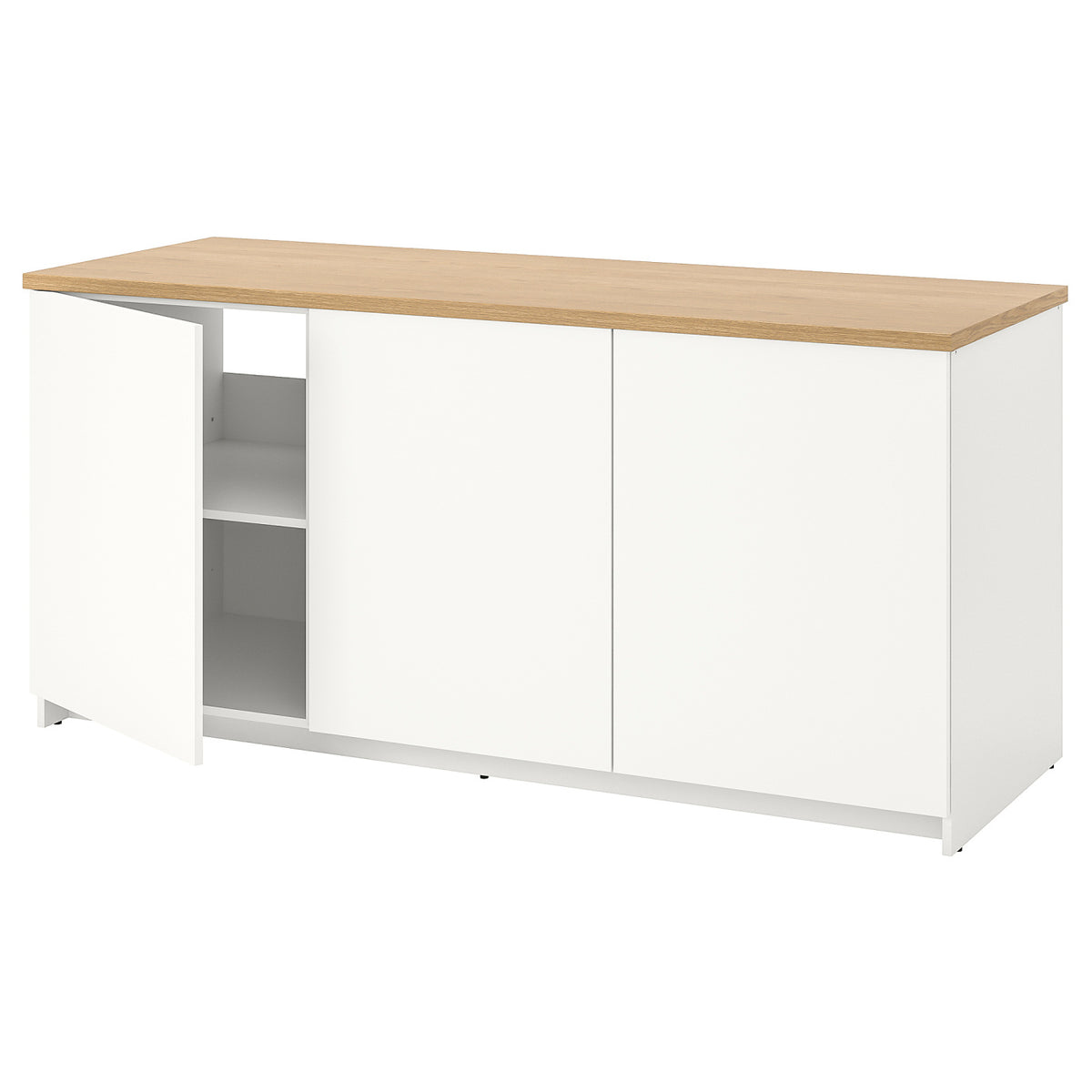 KNOXHULT base cabinet with doors, 180x85 cm