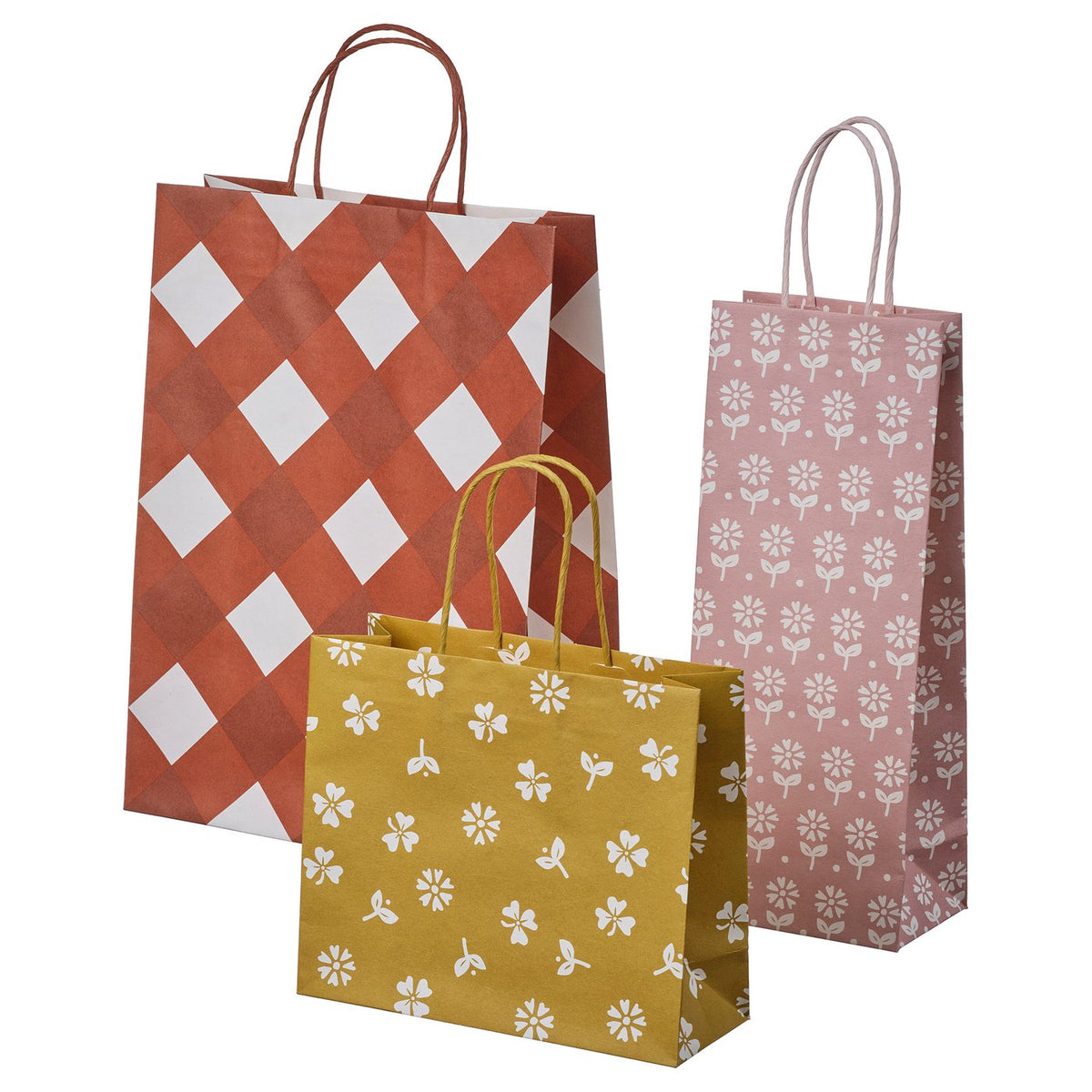 KÖSSEBÄR gift bag, set of 3